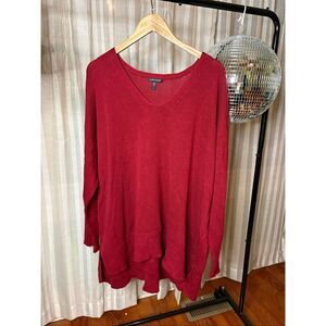 Eileen Fisher Dark Red Sweater
